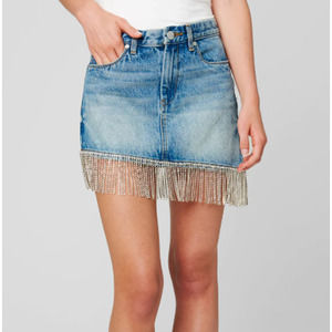 BLANK NYC Bright Moments Denim Mini Skirt 27